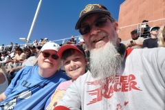 First Supercross race for the Precious
